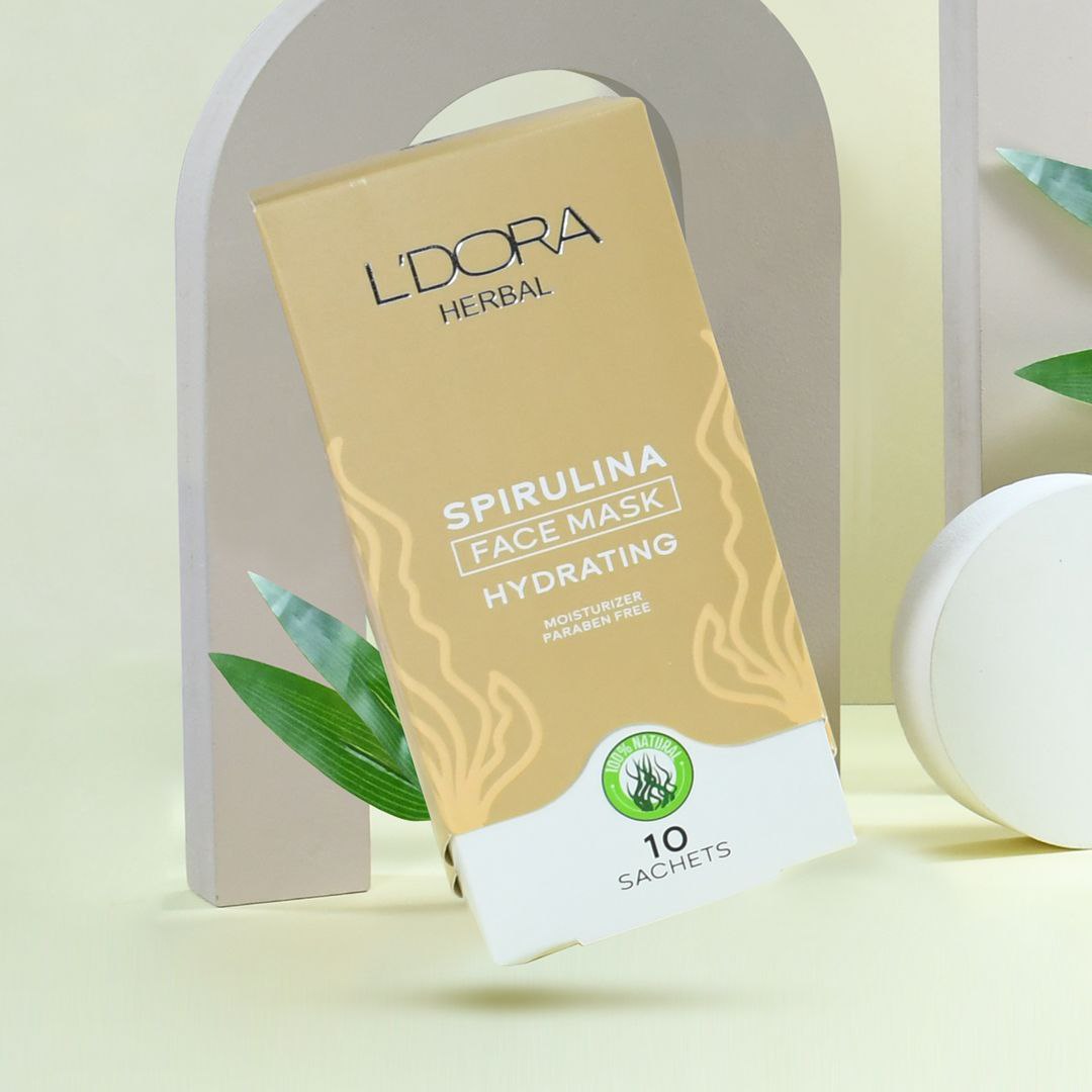 ماسک پودری اسپرولینا هیدروژلی 12 عددی - تصویر 6