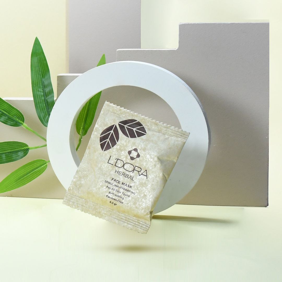 ماسک پودری اسپرولینا هیدروژلی 12 عددی - تصویر 5